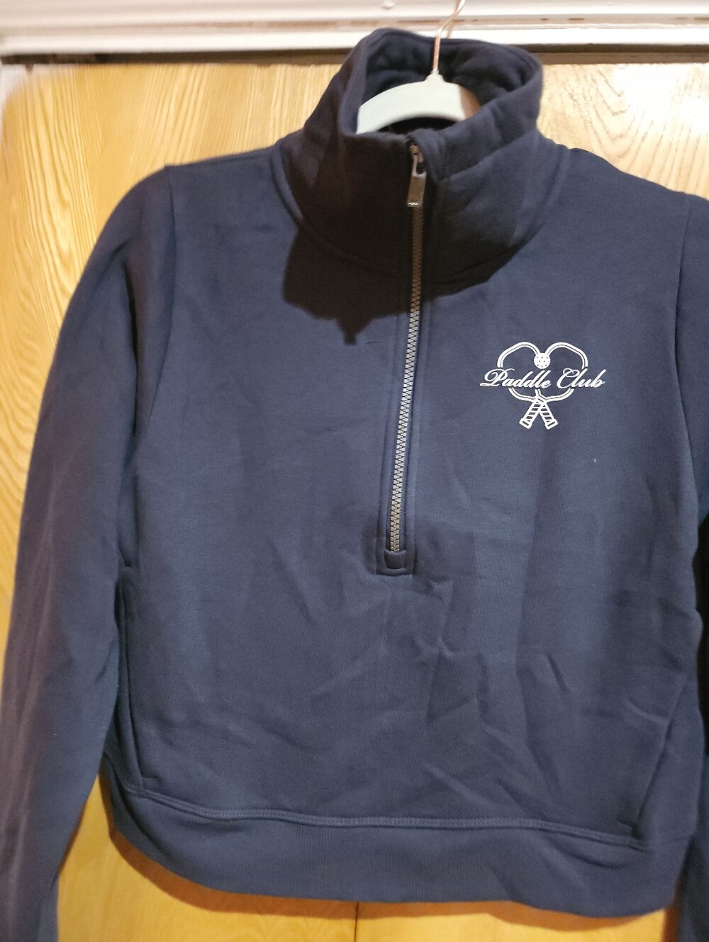 Navy Blue Core Fleece 1/2 Zip Pullover